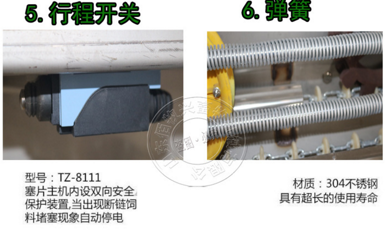 佰牧興塞片料線主機