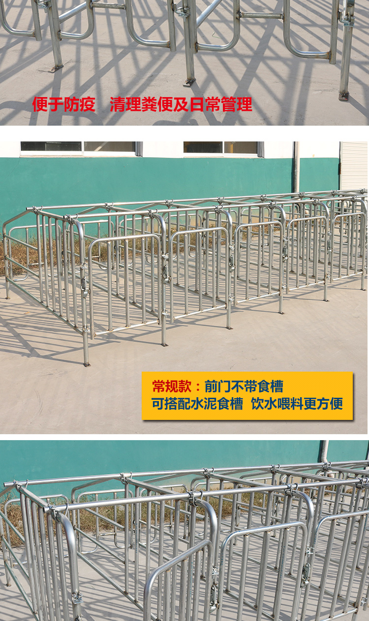 佰牧興非標2.0母豬限位欄