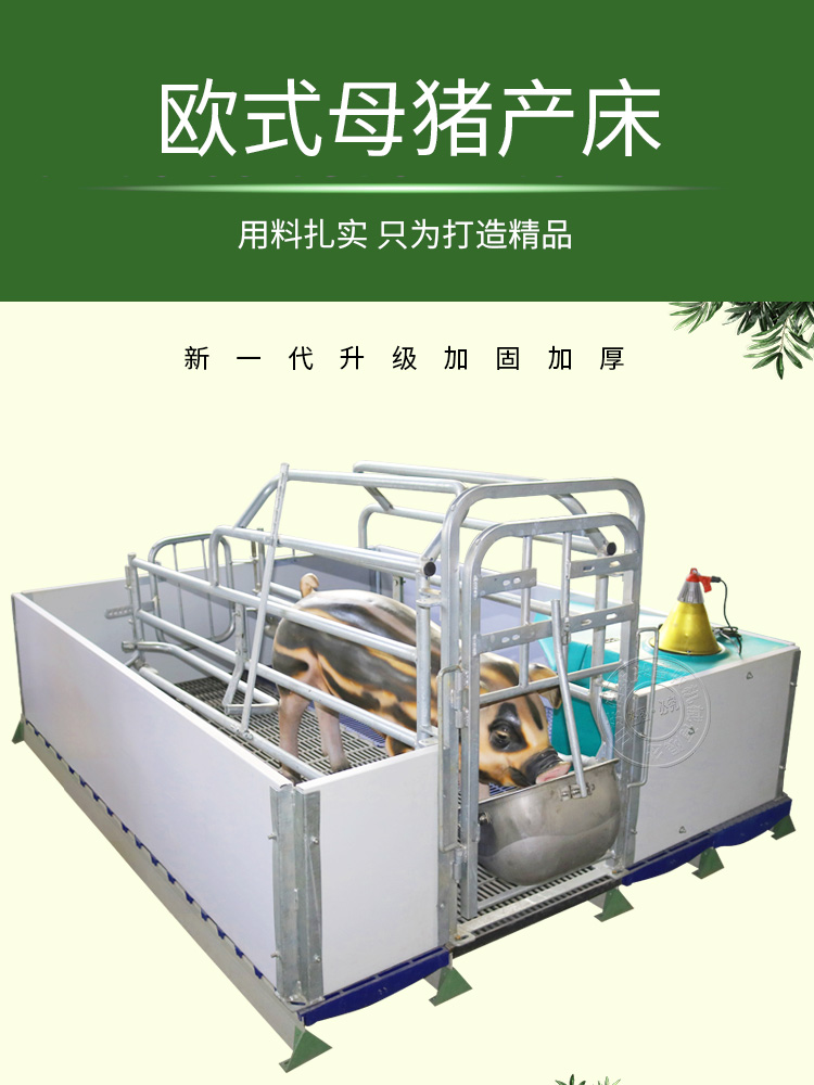 歐式母豬產床
