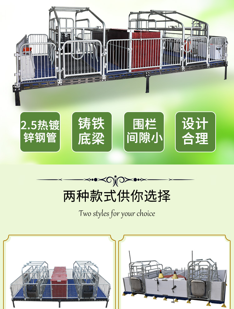 歐式母豬產床