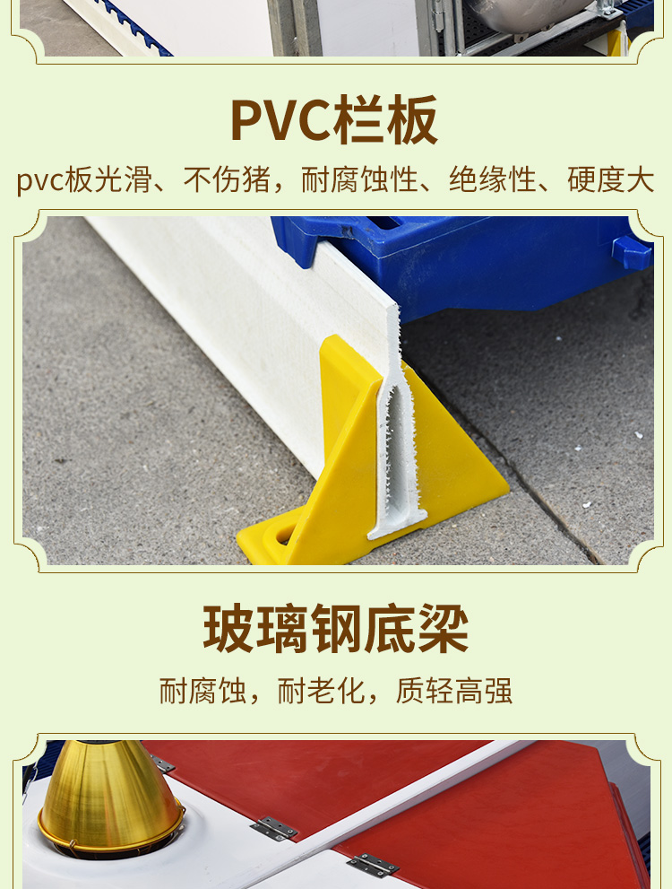 雙體歐式母豬產床